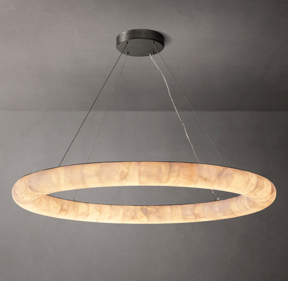 Rivage Lisse Round Chandelier 61"