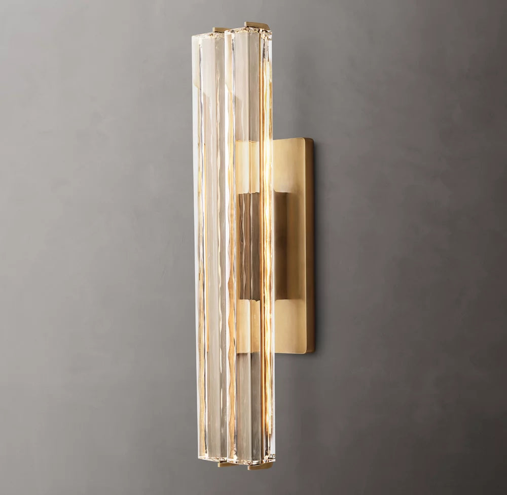 Audubon Crystal Double Sconce