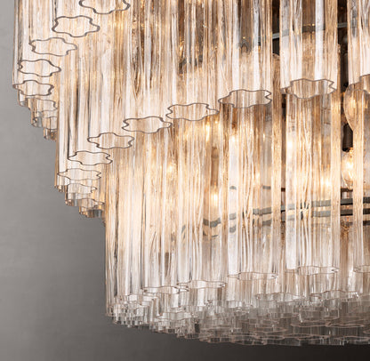 Cielo Three-Tier Round Chandelier 48"
