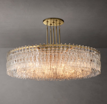 Marignan Round Chandelier 60"