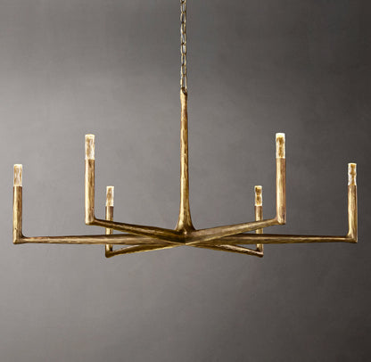 Thaddeus Round Chandelier 48"