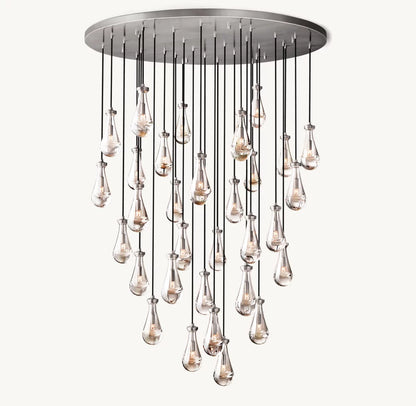 Rain Round Chandelier 60"