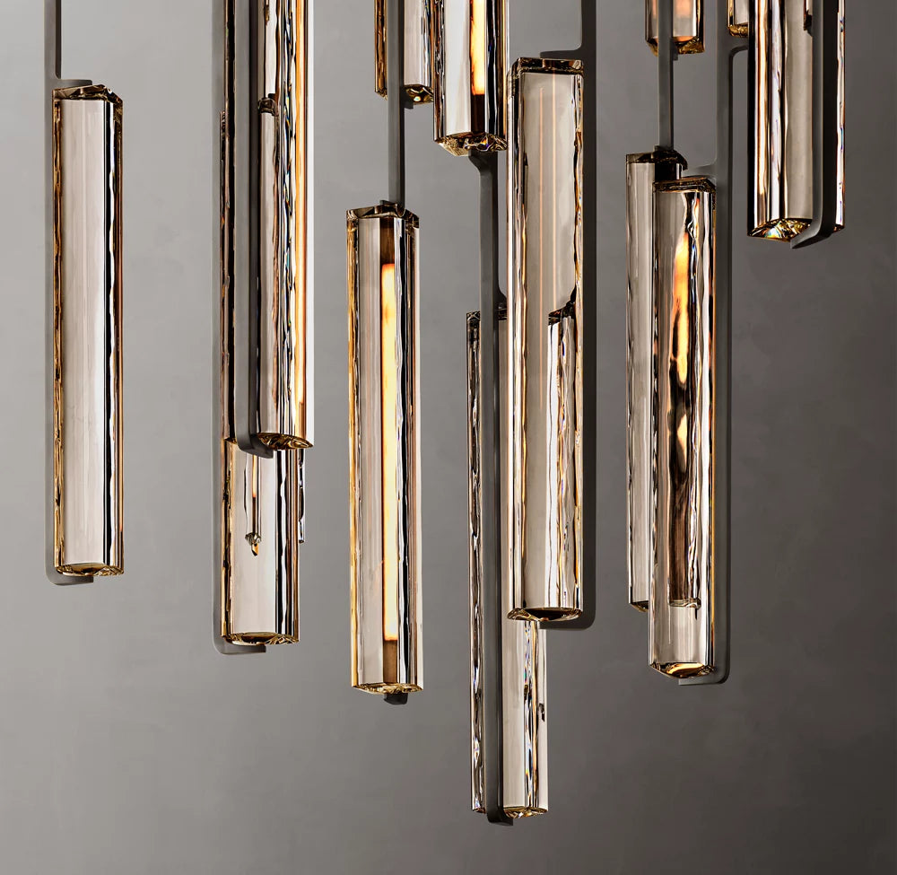 Audubon Crystal Round Chandelier 56"