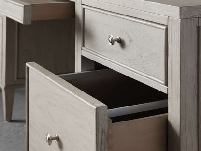 Pearson Executive Desk in London Fog