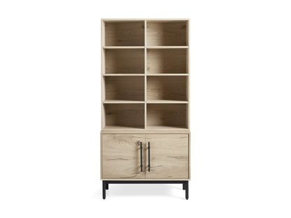 Sullivan Bookcase with Cabinet Base