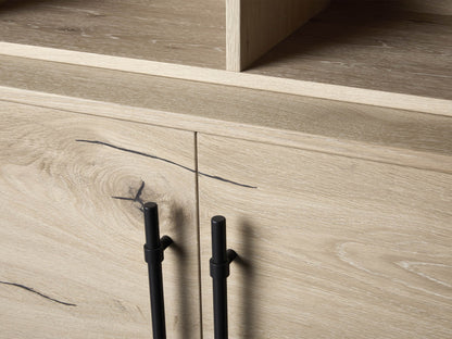 Sullivan Bookcase with Cabinet Base