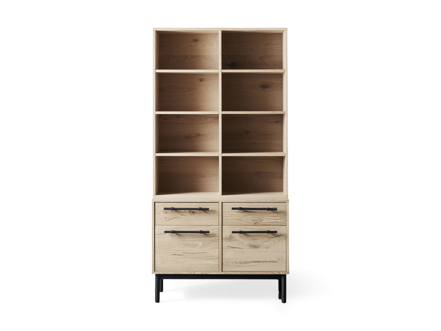 Sullivan Bookcase with File Base