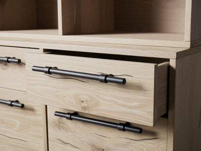 Sullivan Bookcase with File Base