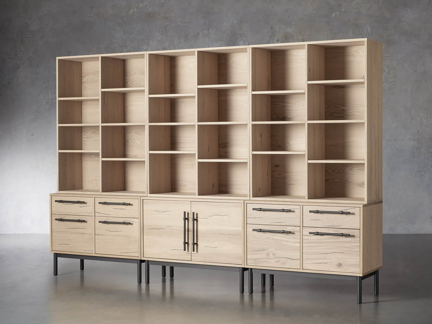 Sullivan Triple Bookcase