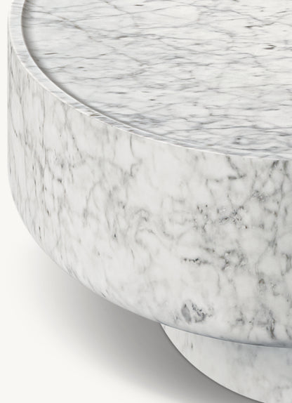 Vitolo Carved Oval Coffee Table