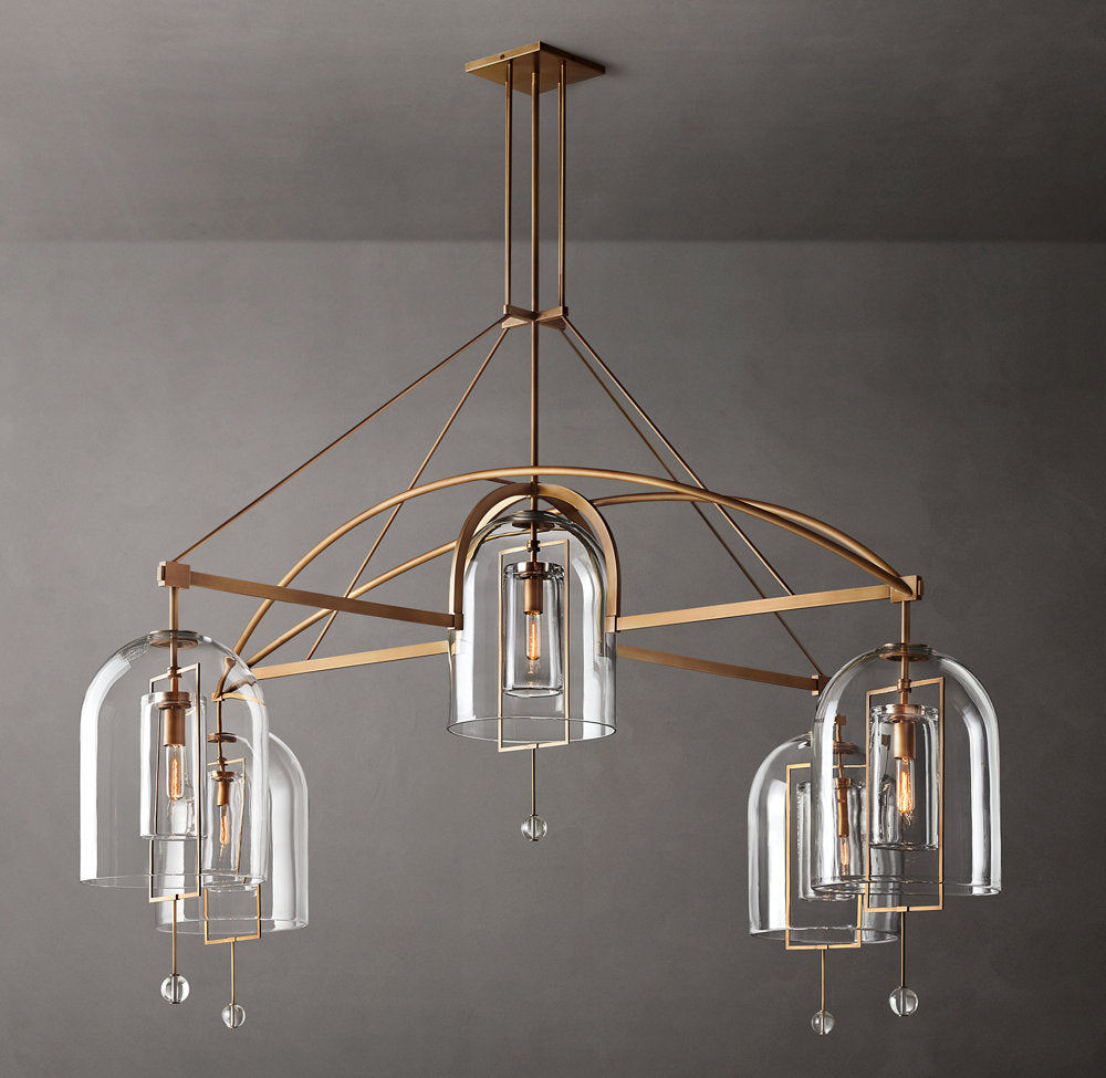 Fulcrum Grand Round Chandelier