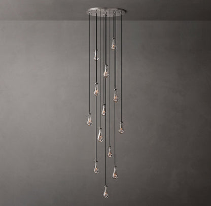 Rain Round Chandelier 36"