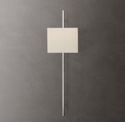 Vela Octagonal Bar Sconce - Rectangular Shade