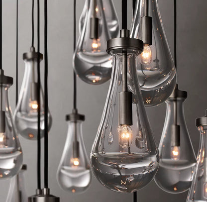Rain Rectangular Chandelier 72"