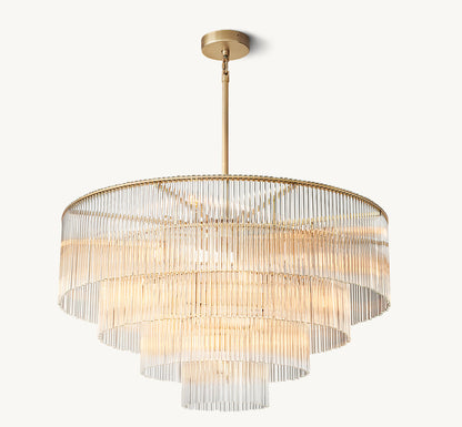 Amadeo Round Tiered Chandelier 40"