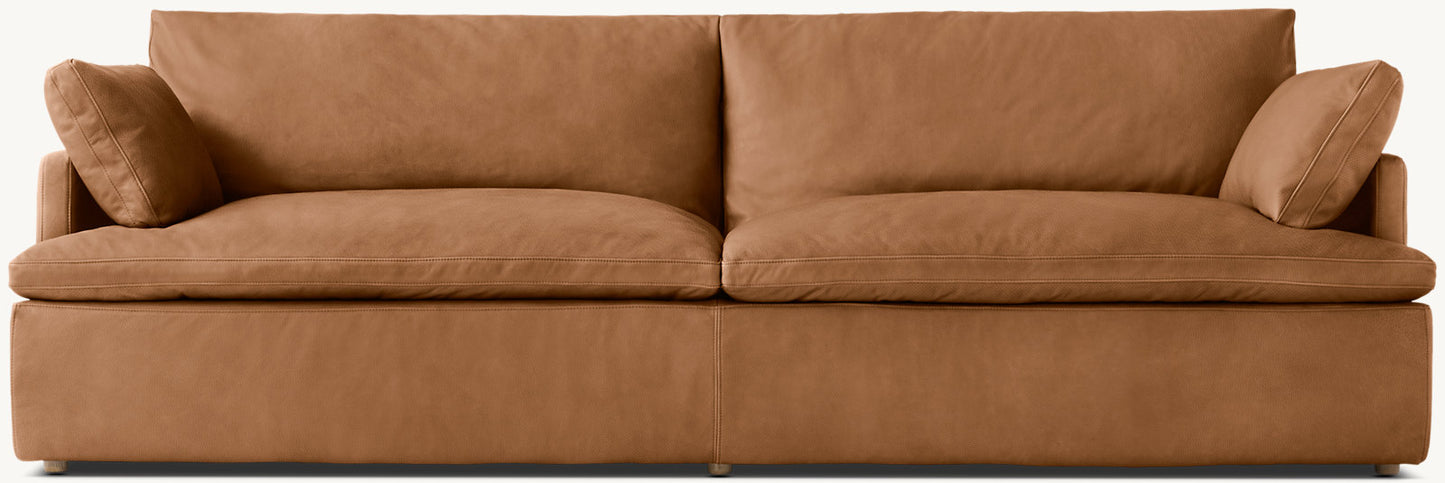 Cloud Leather Track Arm Sofa