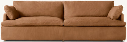 Cloud Leather Track Arm Sofa