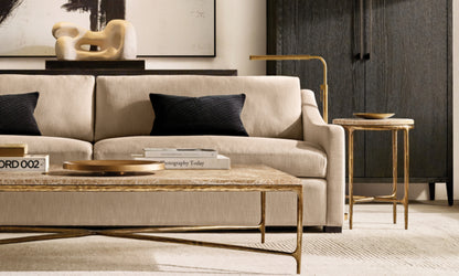 Thaddeus Marble Square Coffee Table