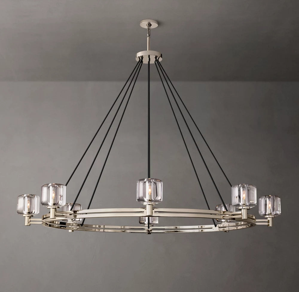 Demaret Round Chandelier 60"