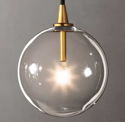 Glass Globe Mobile Pendant