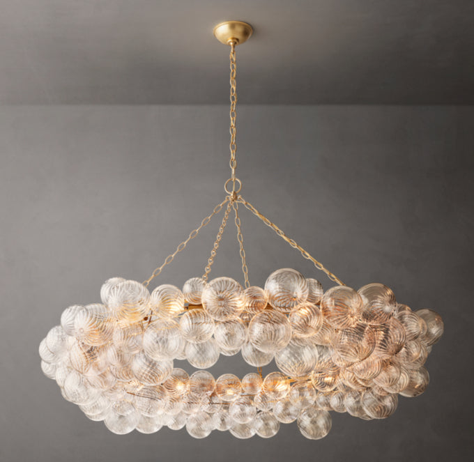 Talia Ring Chandelier 54"