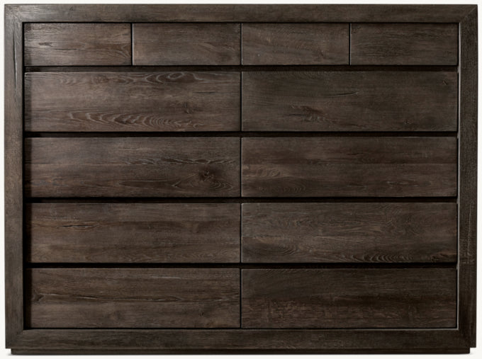 Reclaimed Oak 12-Drawer Dresser