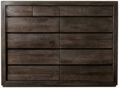 Reclaimed Oak 12-Drawer Dresser