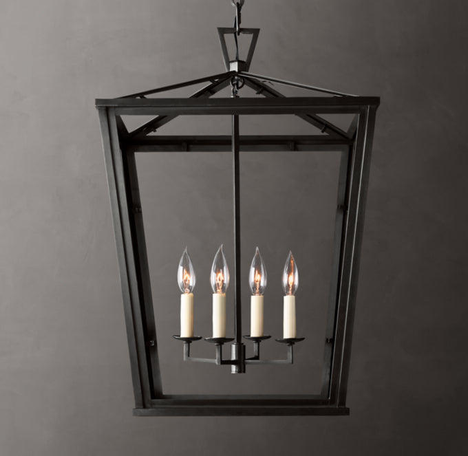 19th C. English Openwork Outdoor Pendant