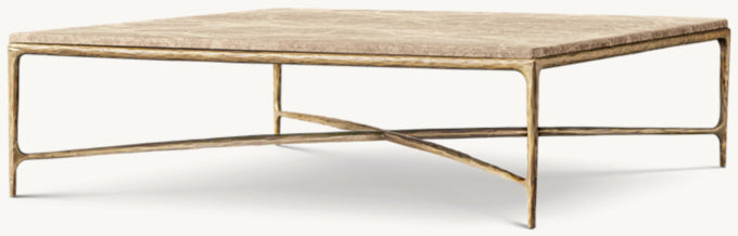 Thaddeus Marble Square Coffee Table
