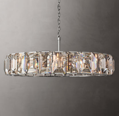Harlow Crystal Round Chandelier 60"
