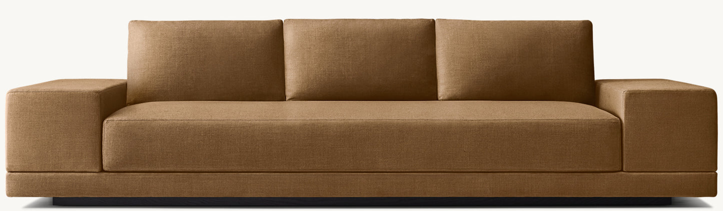 Cortona Full Cushion Back Wide-Arm Sofa