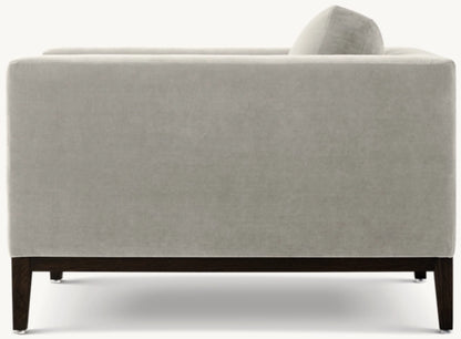 Italia Taper Arm Chair - Oak Base