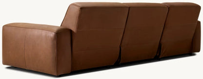 Chelsea Recliner Modular Leather 3-Piece Sofa