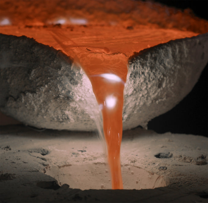 Cayden Campaign 4-Door Open Sideboard & Hutch