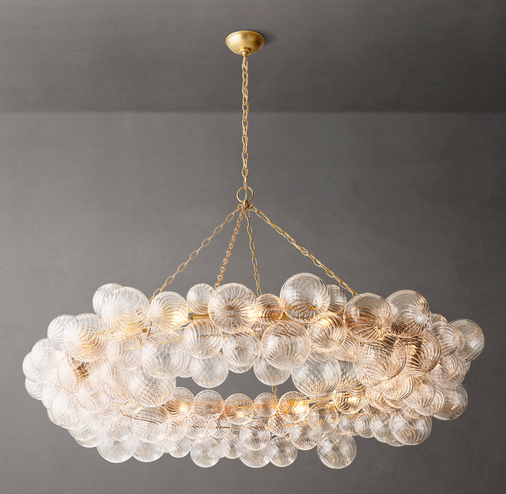 Talia Ring Chandelier 63"