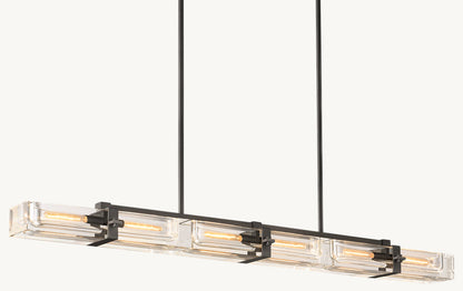 Savile Linear Chandelier 72"