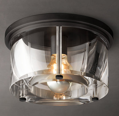 Savile Round Flushmount