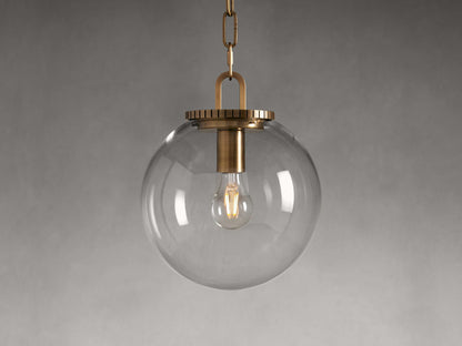 Wescott Globe Pendant with Chain