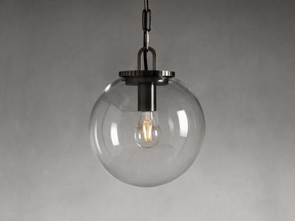 Wescott Globe Pendant with Chain