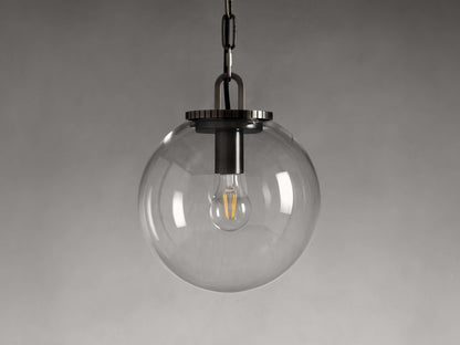 Wescott Globe Pendant with Chain