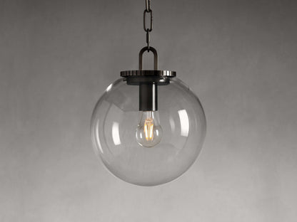 Wescott Globe Pendant with Chain