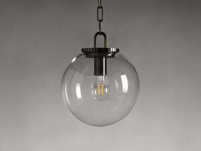 Wescott Globe Pendant with Chain