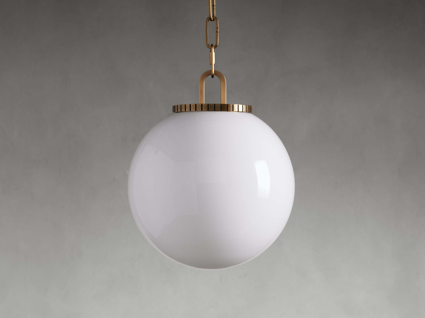 Wescott Globe Pendant with Chain