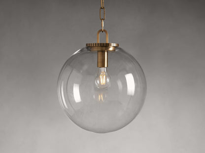 Wescott Globe Pendant with Chain