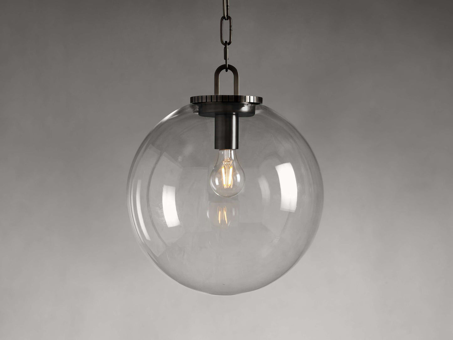 Wescott Globe Pendant with Chain