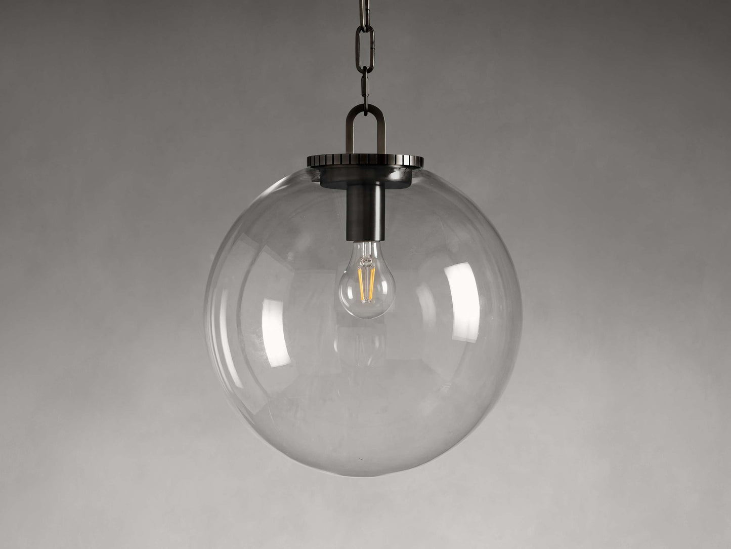 Wescott Globe Pendant with Chain