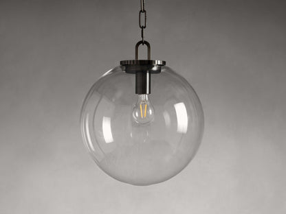 Wescott Globe Pendant with Chain