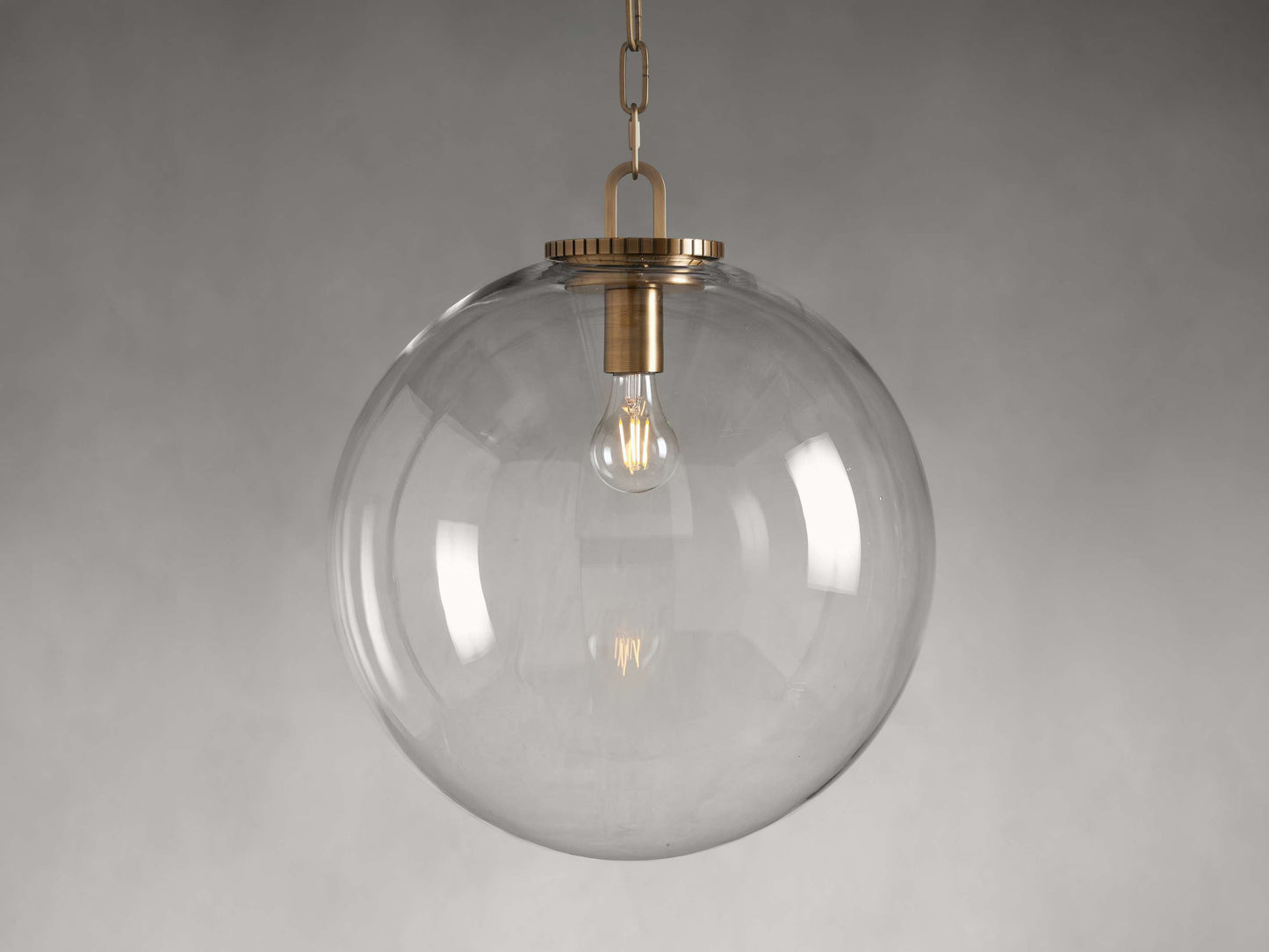 Wescott Globe Pendant with Chain