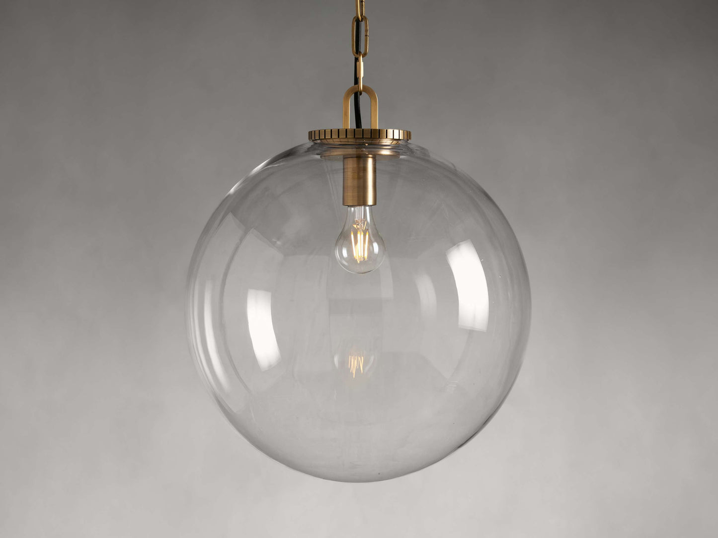 Wescott Globe Pendant with Chain