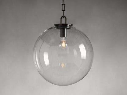Wescott Globe Pendant with Chain
